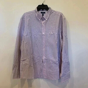 Mens Club Room Refined Woven Button Down NWT - B5